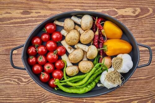 verduras en la dieta cetogénica
